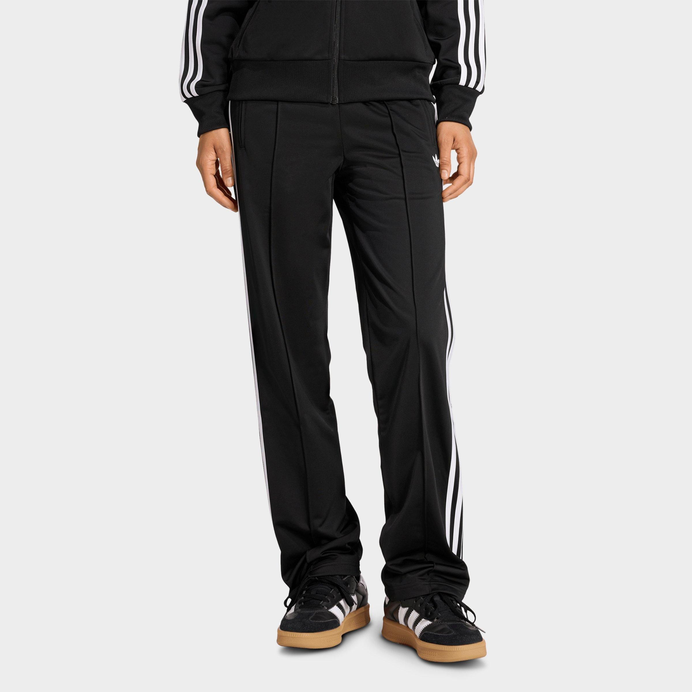 adidas Women's Originals Firebird Classic Track Pants in Black/White Size: Medium