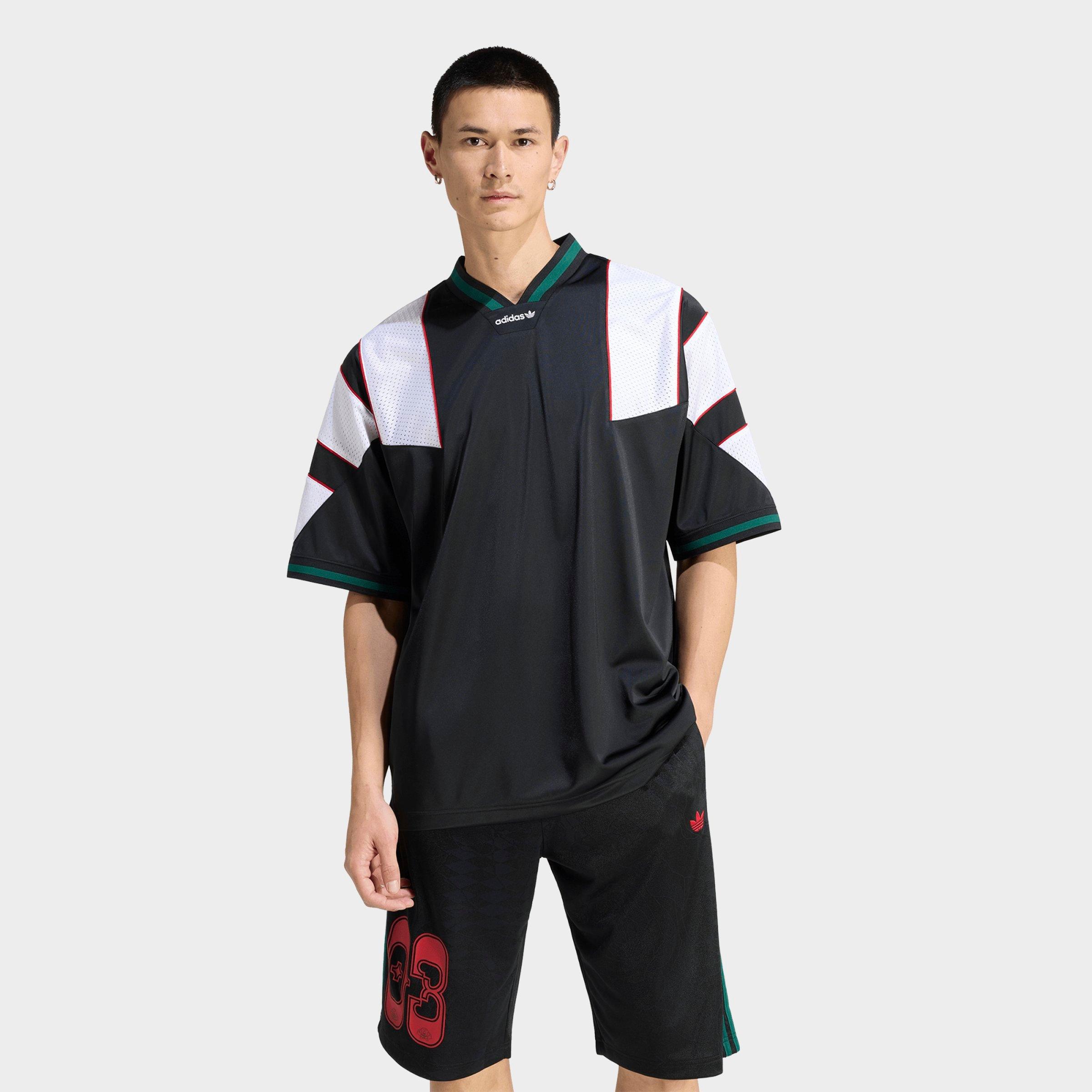adidas Men's Originals Panel Lifestyle Jersey in Black Size: XS