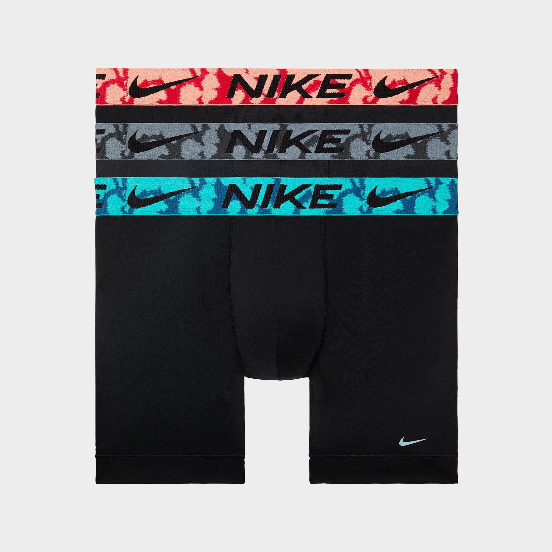 Nike Men's Dri-fit Essential Microfiber Boxer Briefs (3-pack) In Multi-color