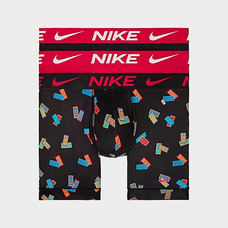 Nike Men's Dri-fit Essential Microfiber Boxer Briefs (3-pack) In Multi-color