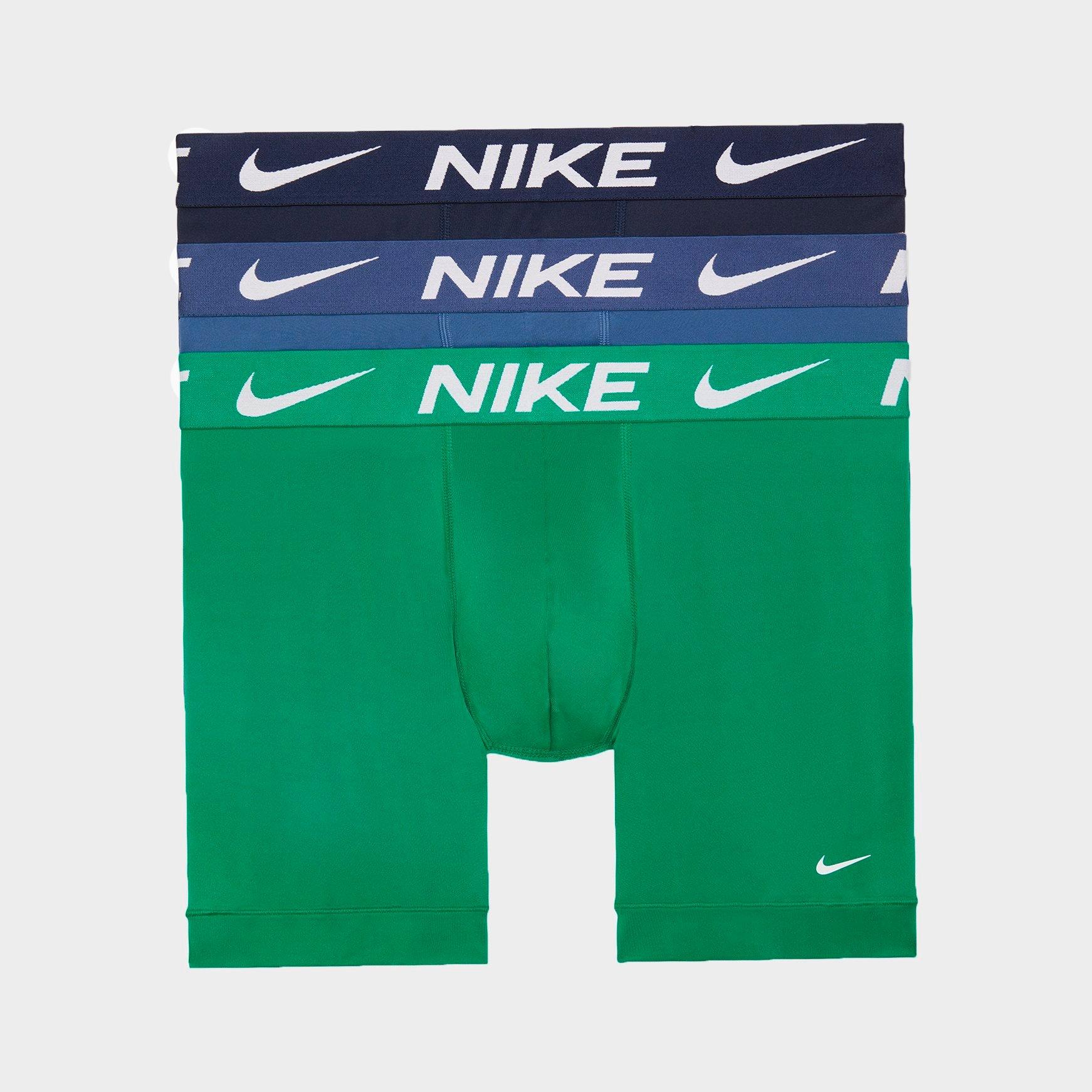 Nike Dri-fit Essential Micro 3 Pack Boxer Briefs In Multi