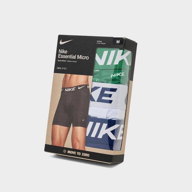 Men's Nike Dri-FIT Essential Micro Boxer Briefs (3-Pack)