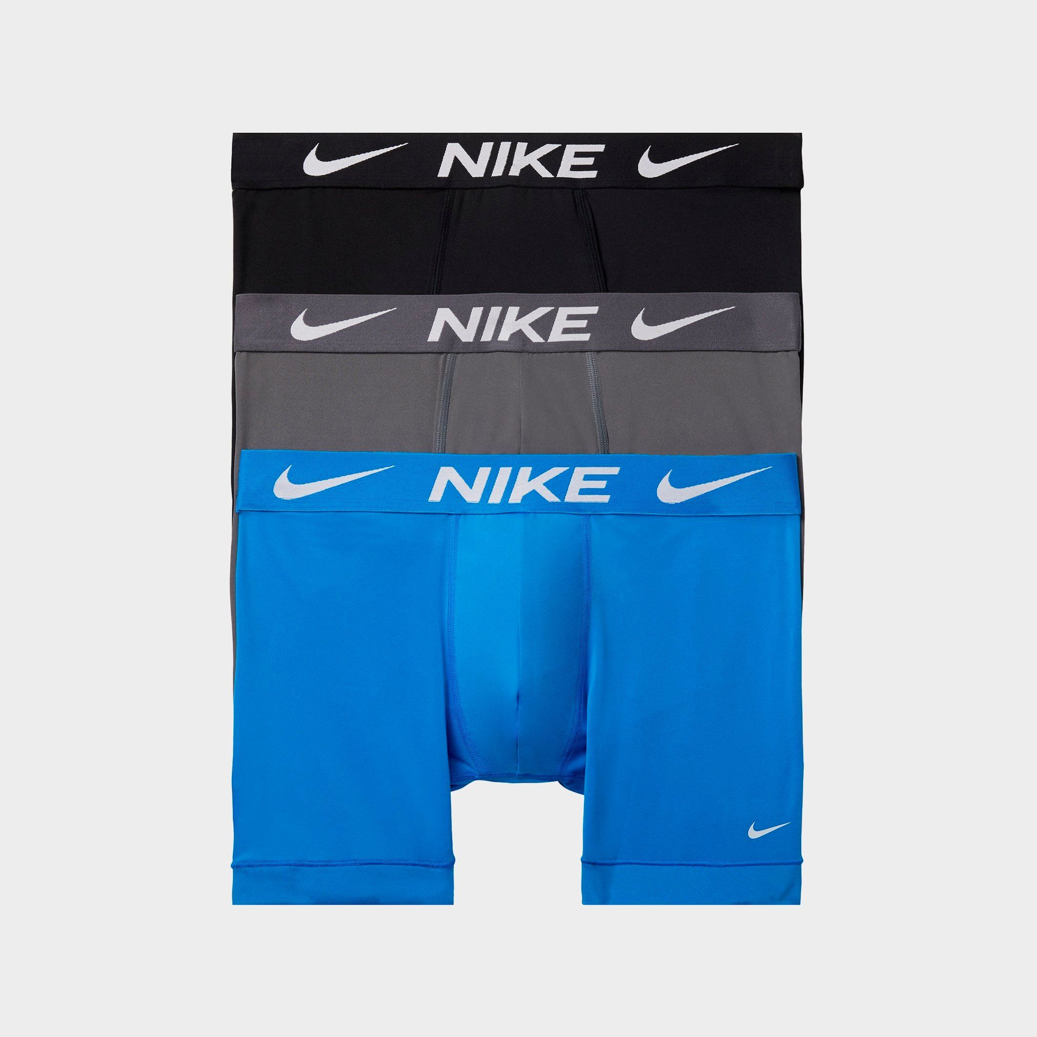 Nike Men's Dri-FIT Essential Micro Boxer Briefs (3-Pack)