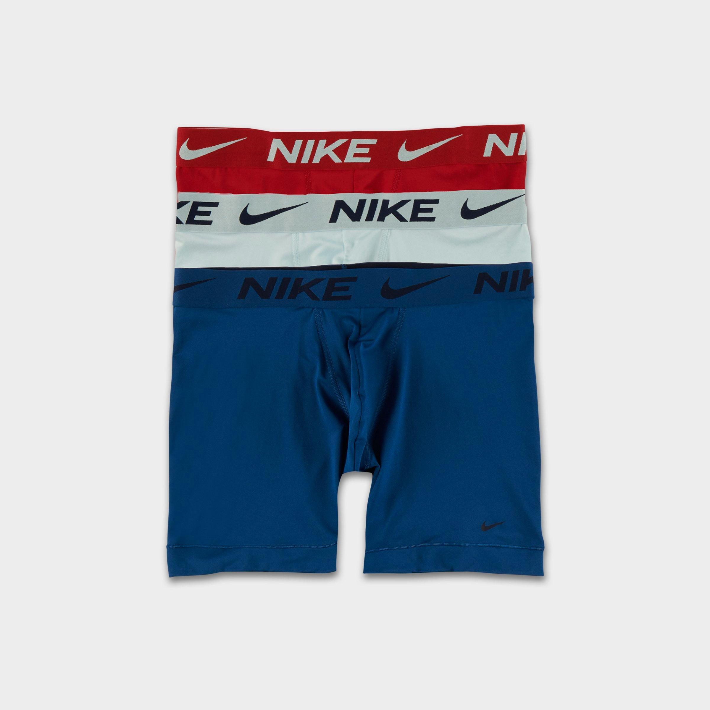 Nike Men's Dri-fit Essential Micro Boxer Briefs (3-pack) Size Medium Polyester/spandex/microfiber In Multi