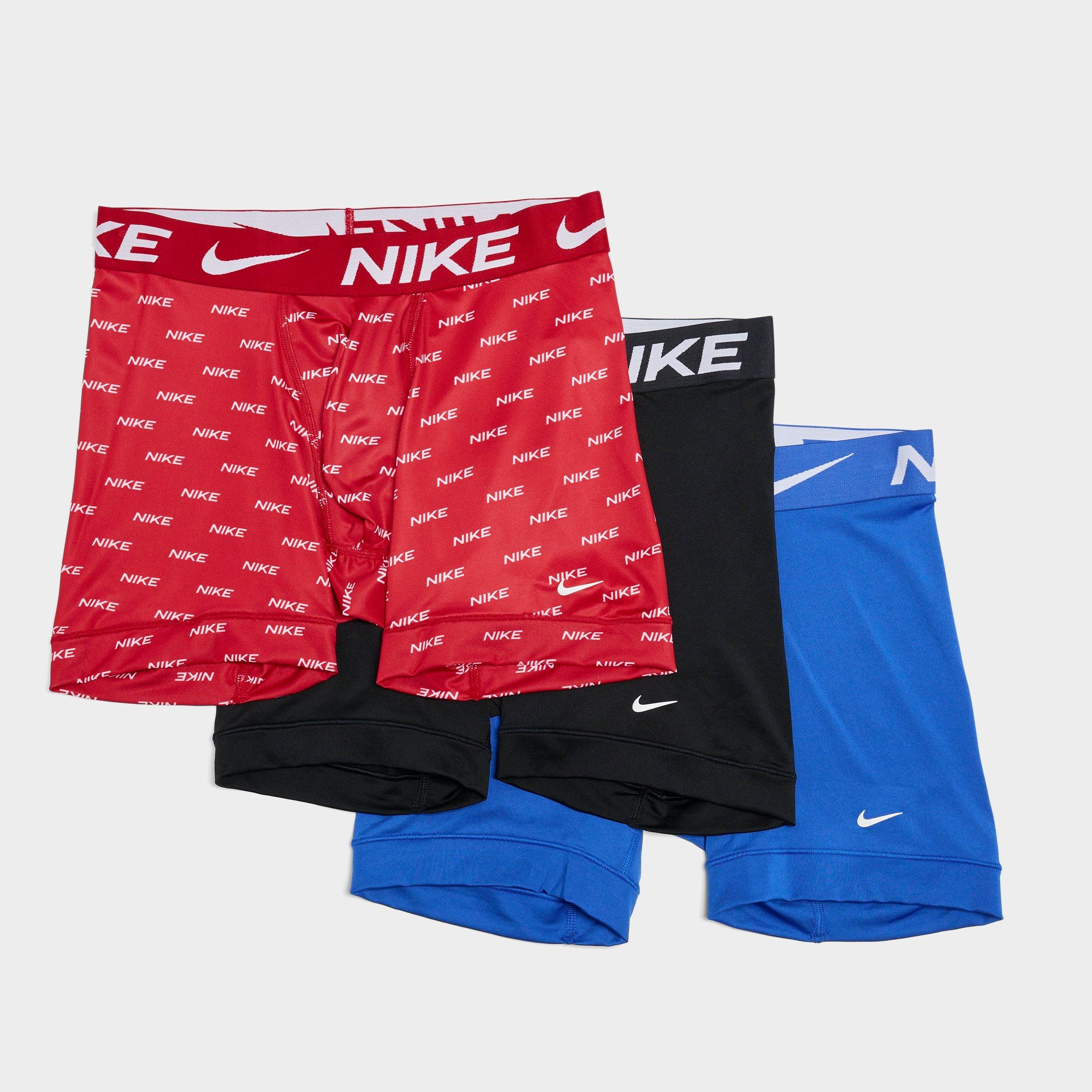 Nike Men's Dri-FIT Essential Micro Boxer Briefs (3-Pack) Size Medium Polyester/Spandex/Microfiber