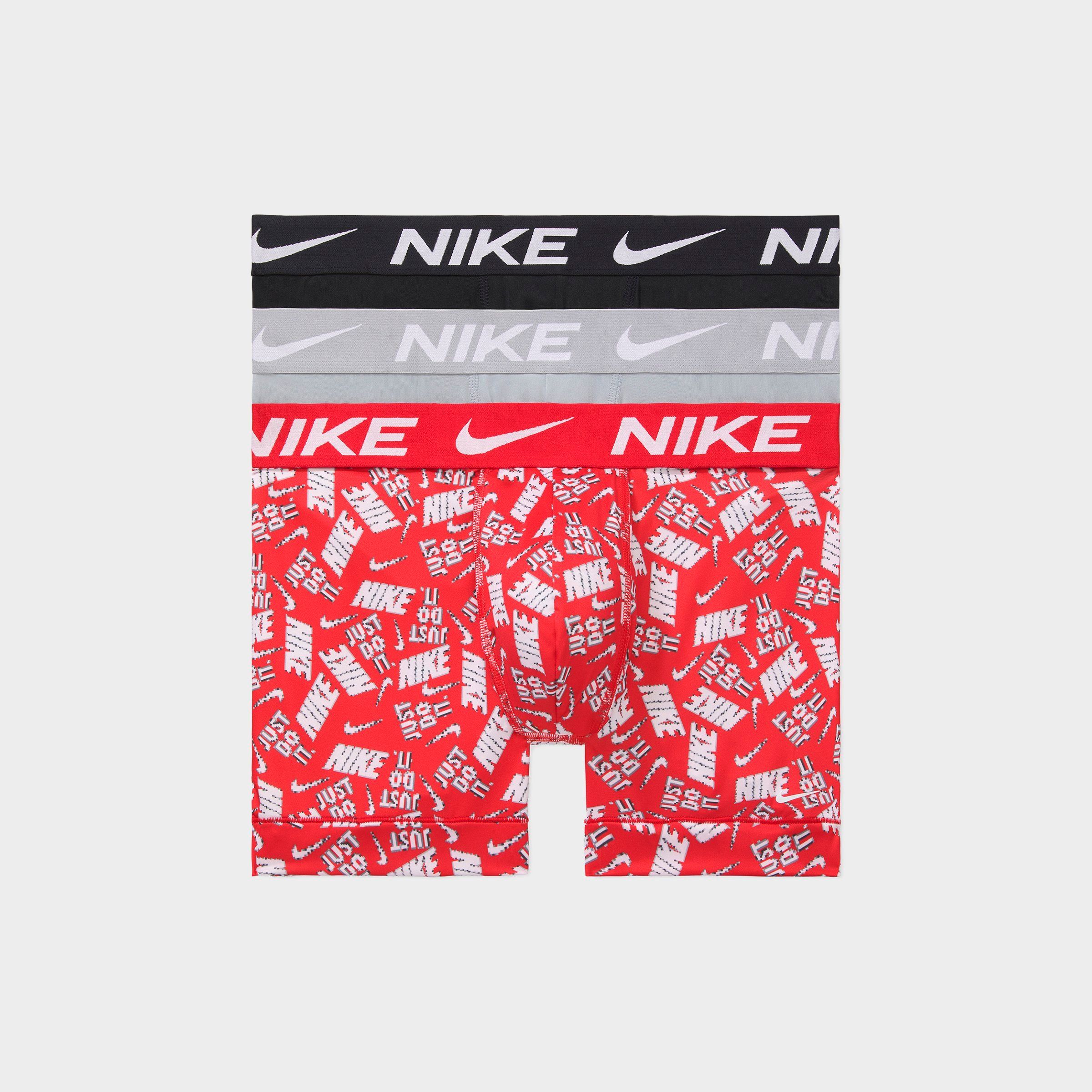 Nike Men's Dri-FIT Essential Micro Boxer Briefs (3-Pack)