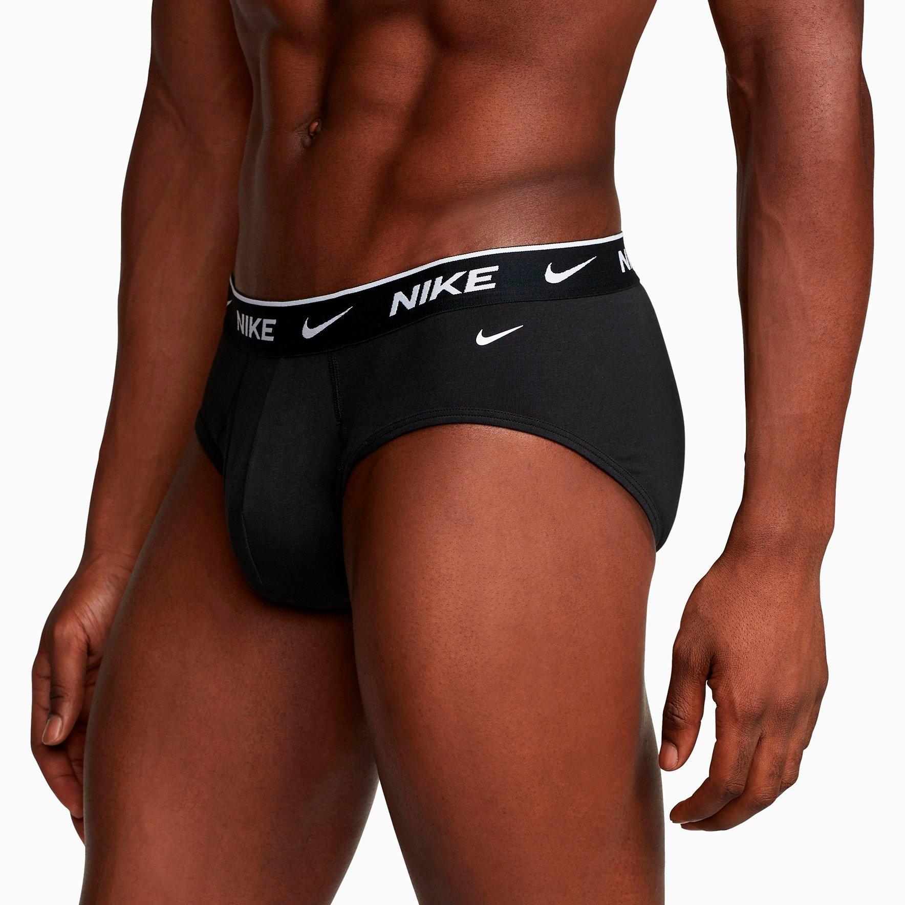 Nike Dri-fit 3-pack Everyday Performance Briefs In Black