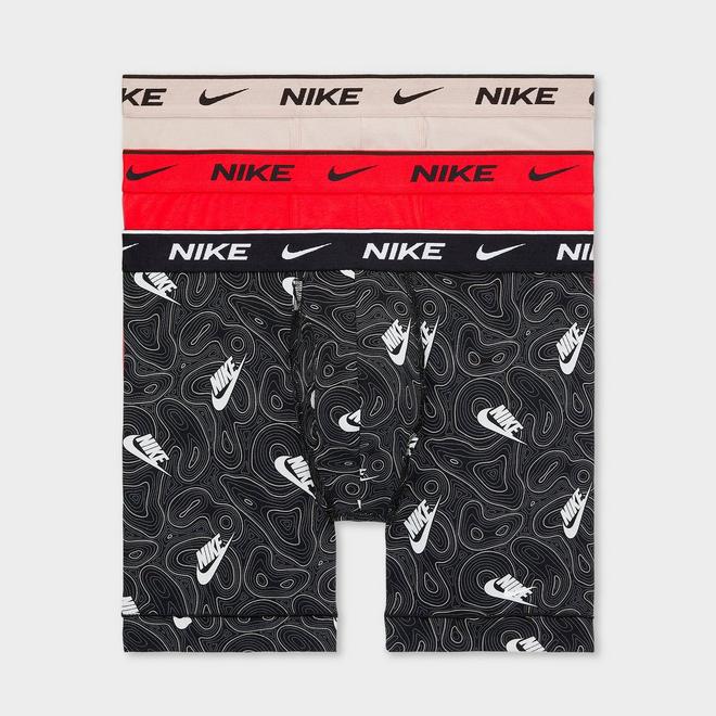 Men's Nike Stretch Cotton Boxer Briefs (3-Pack)