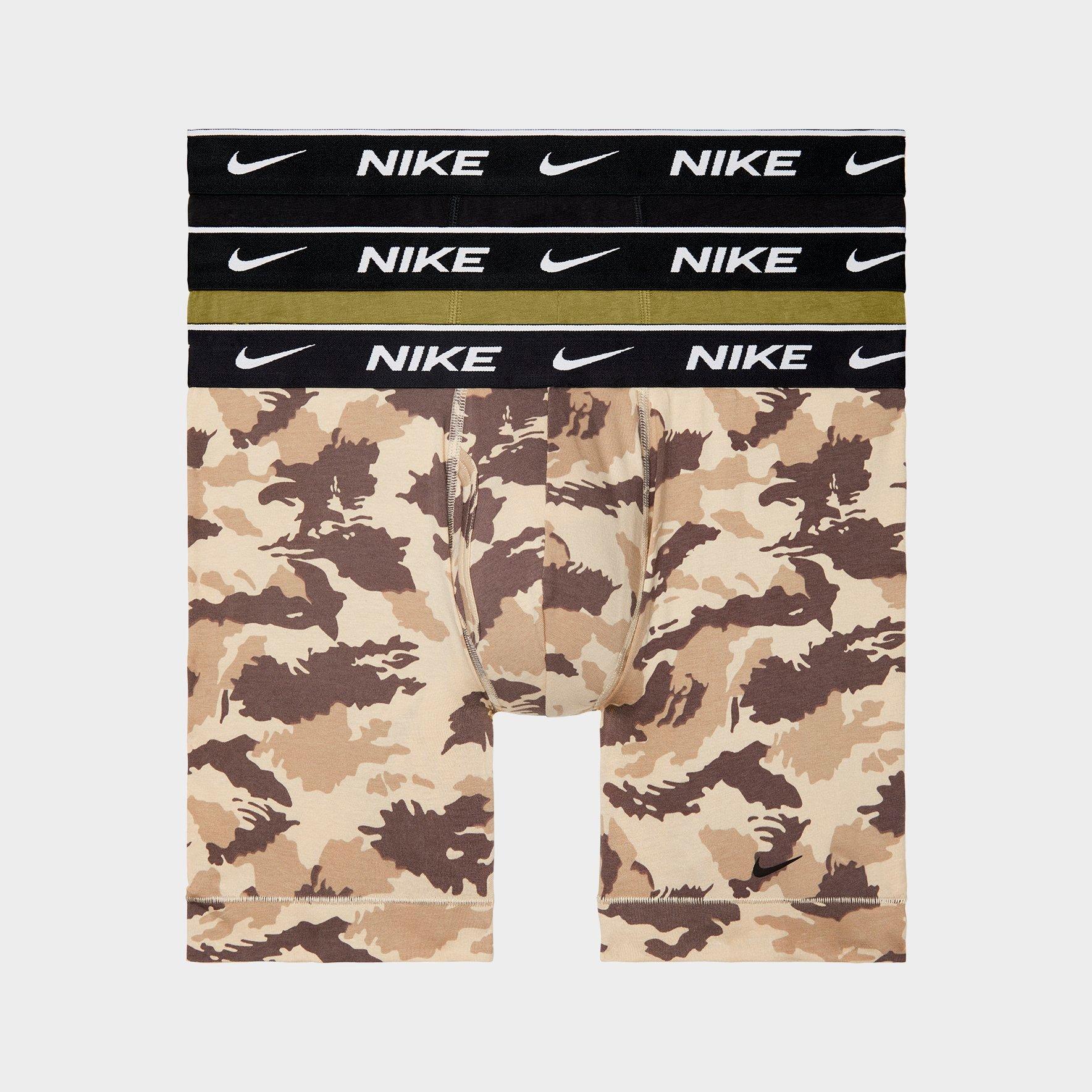 Nike Men's Dri-fit Essential Cotton Stretch Boxer Briefs (3-pack) In Multi-color