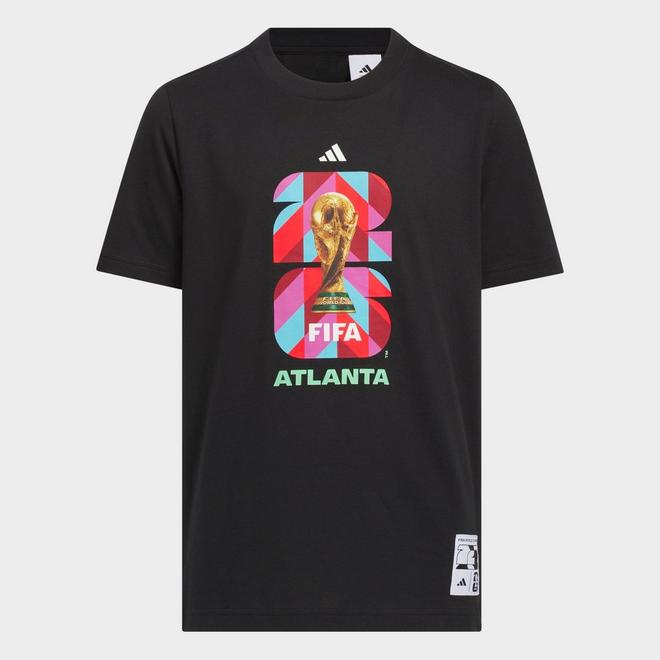 Big Kids' adidas FIFA World Cup 26 Host City Atlanta Graphic Soccer T-Shirt