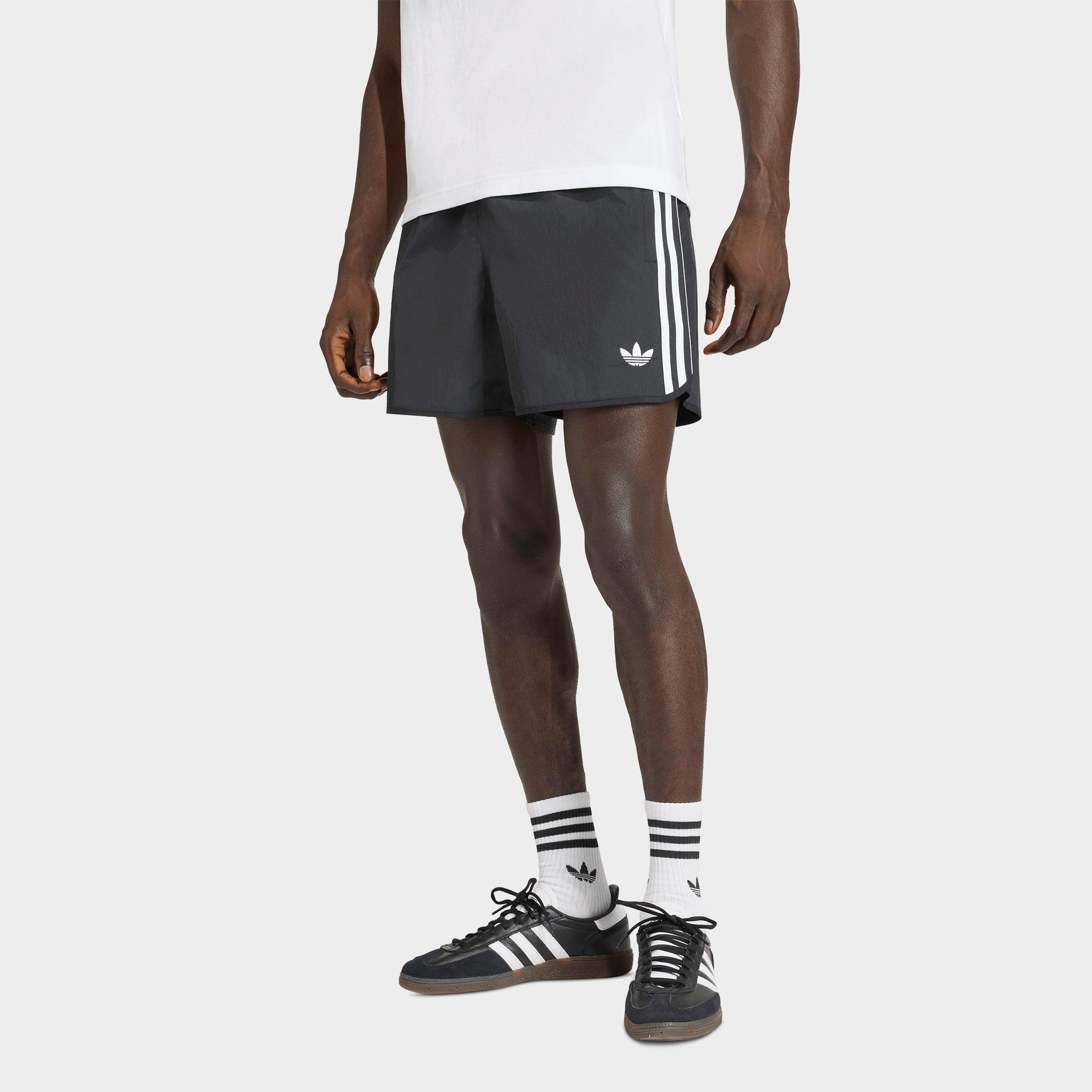 adidas Men's Originals adicolor Sprinter Shorts in Black Size: Large