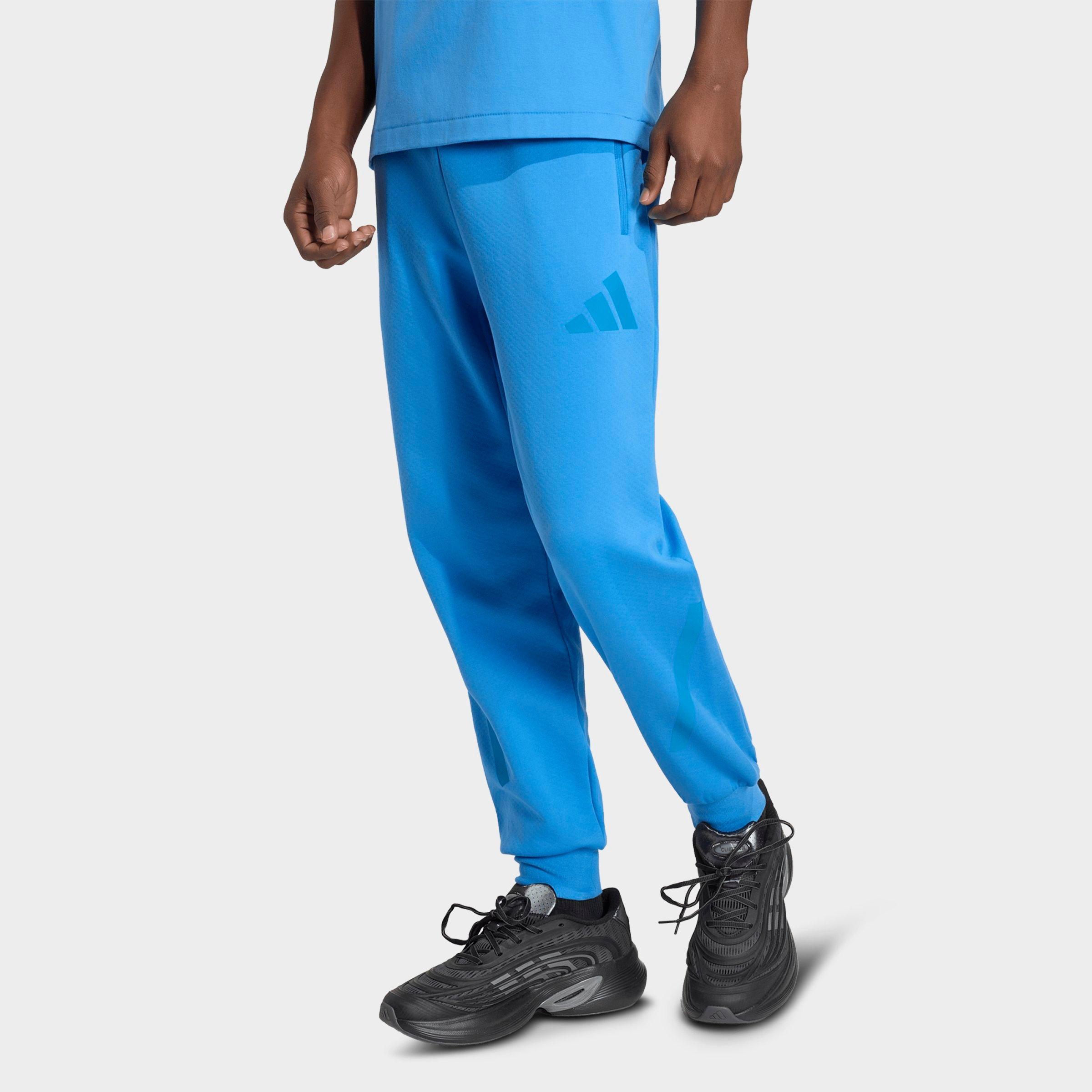 adidas Men's Z. N.E. Loose Jogger Pants in Ray Blue Size: Small