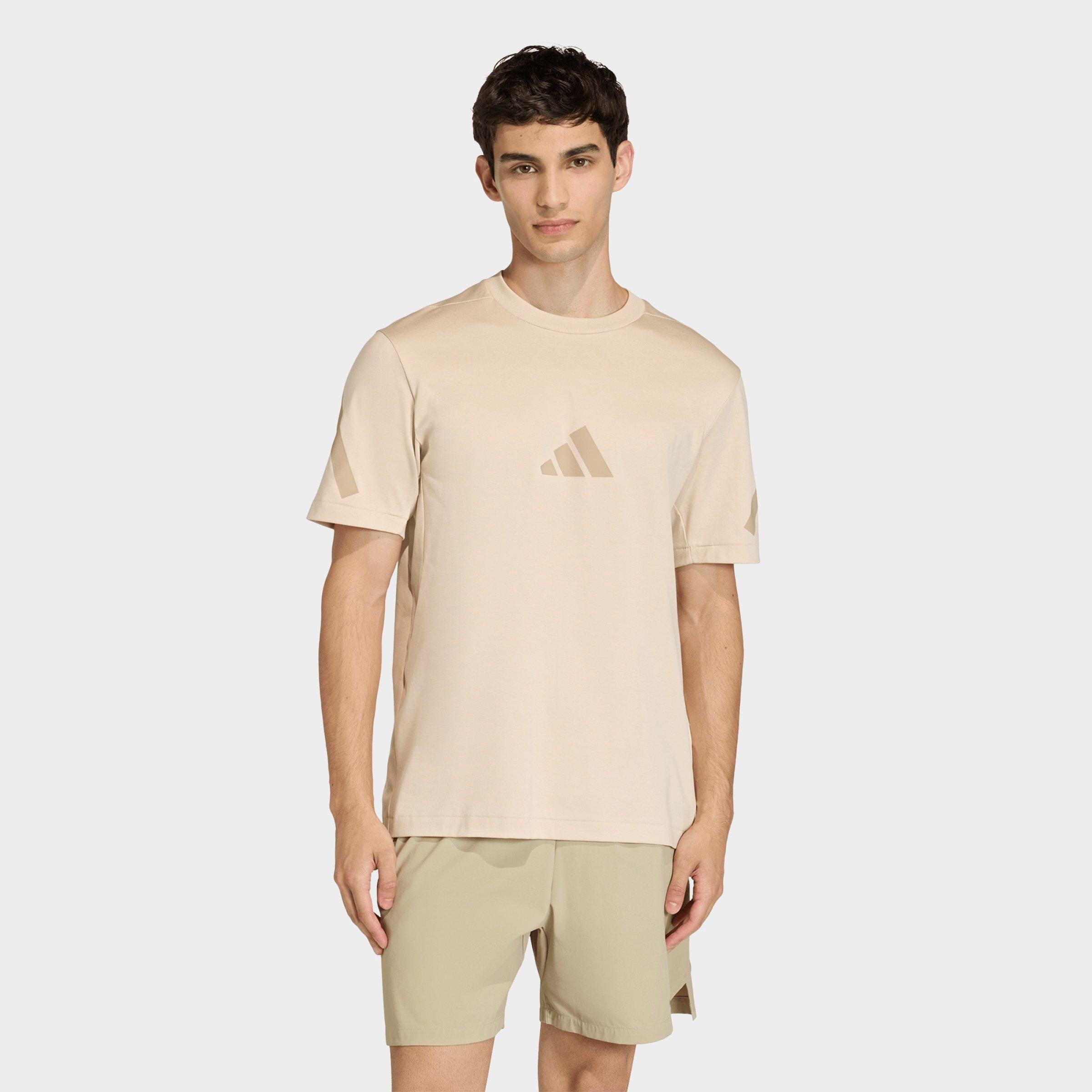 adidas Men's Z. N.E. T-Shirt in Crystal Linen Size: Large