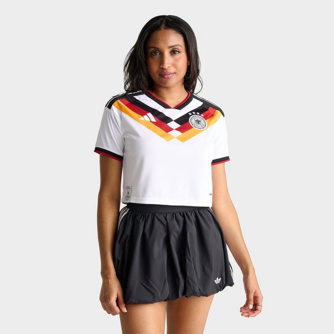 Women's adidas Germany 2026 Home Cropped Jersey