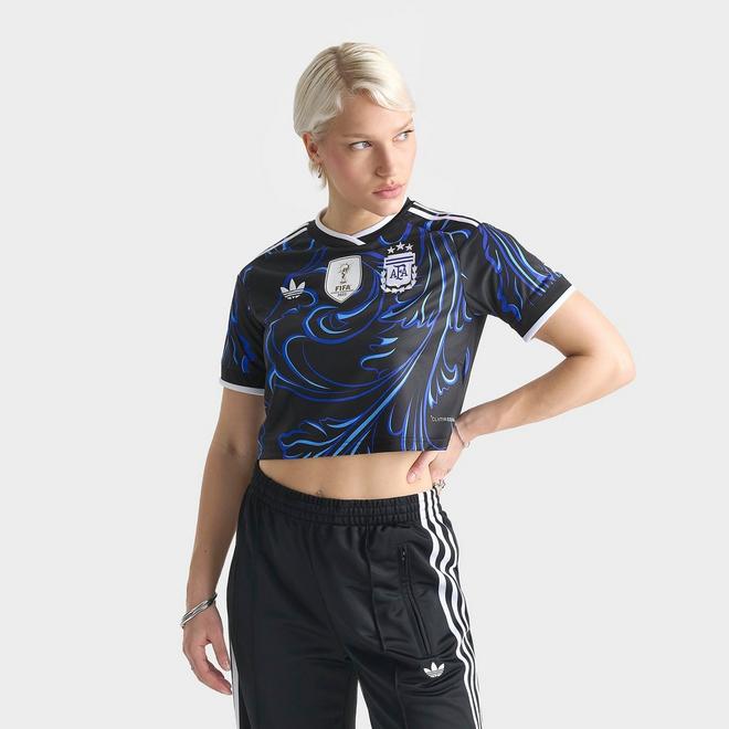 Women's adidas Argentina 2026 Away Replica Cropped Jersey