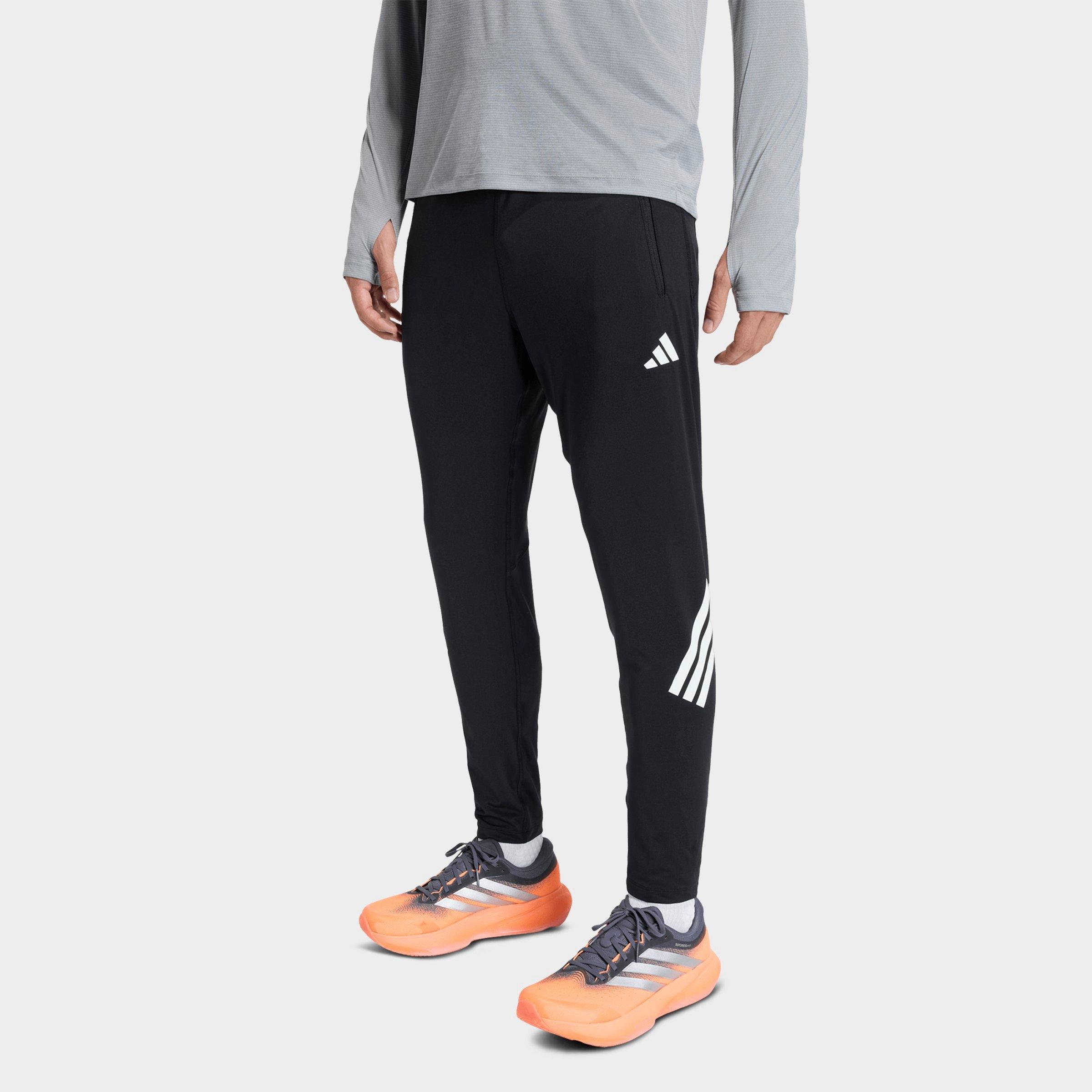 adidas Men's adi365 Iconic Running Pants in Black Size: XL