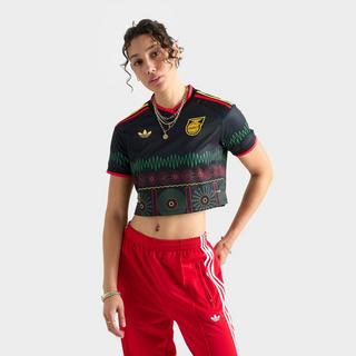 Women's adidas Italy 2026 Home Cropped Jersey | Finish Line