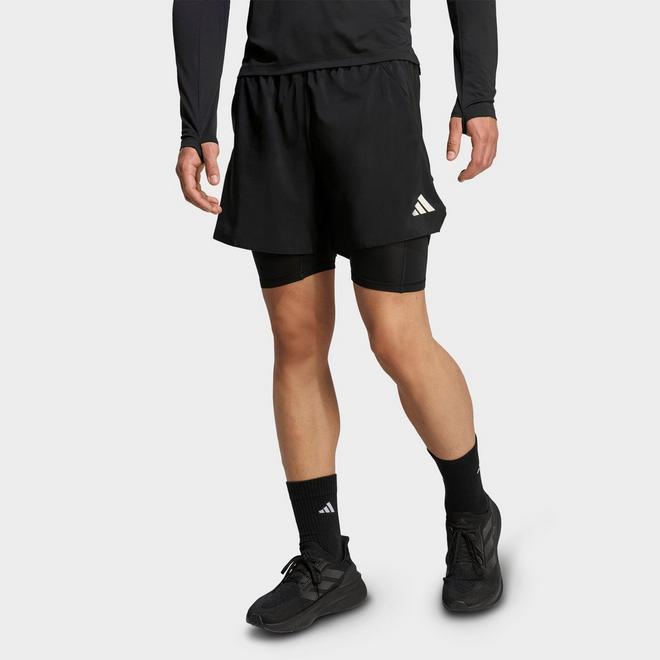 Men's adidas adi365 Iconic Formotion Five-Pocket 2-In-1 Running Shorts