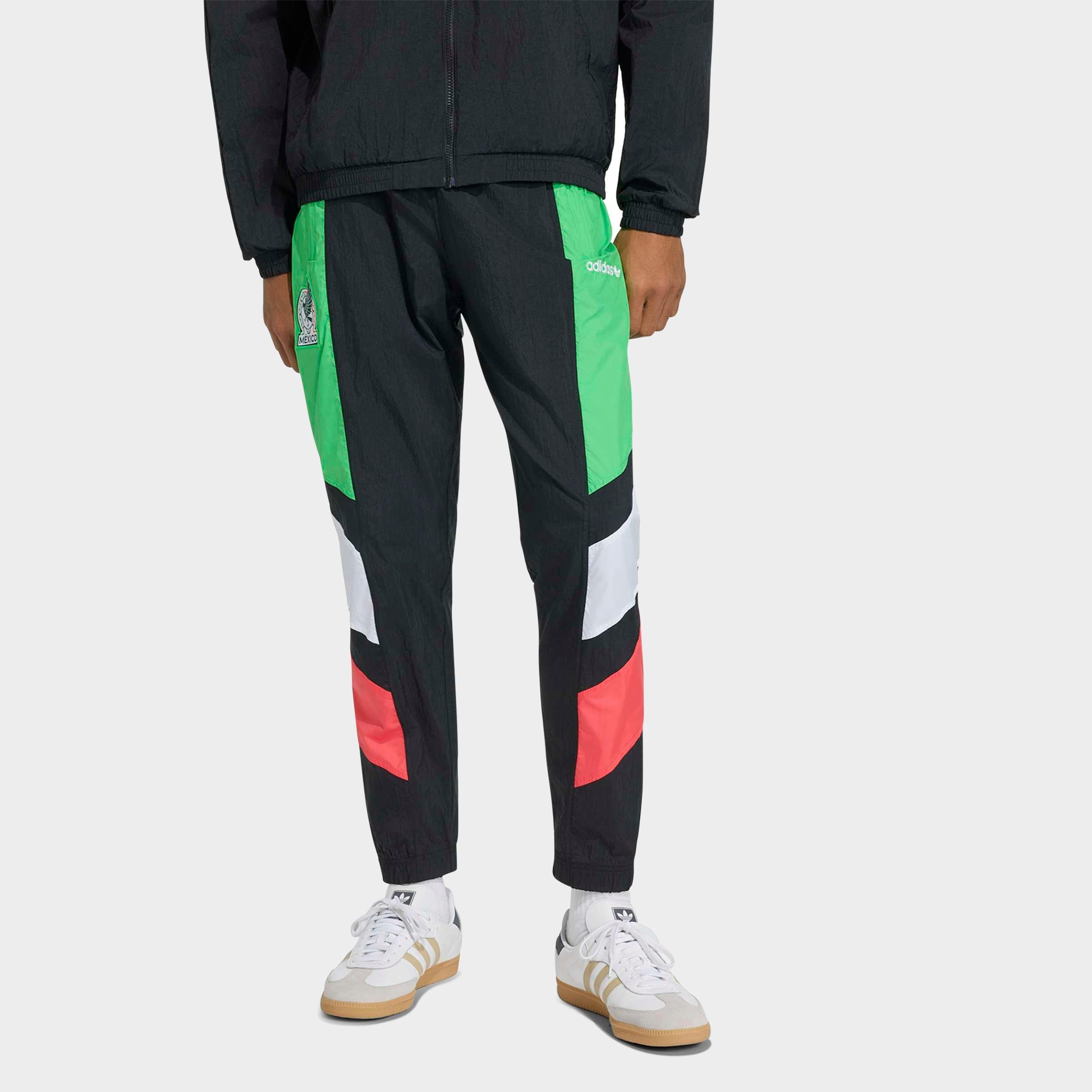 adidas Men's Originals Mexico EQT Track Pants in Black Size: Large
