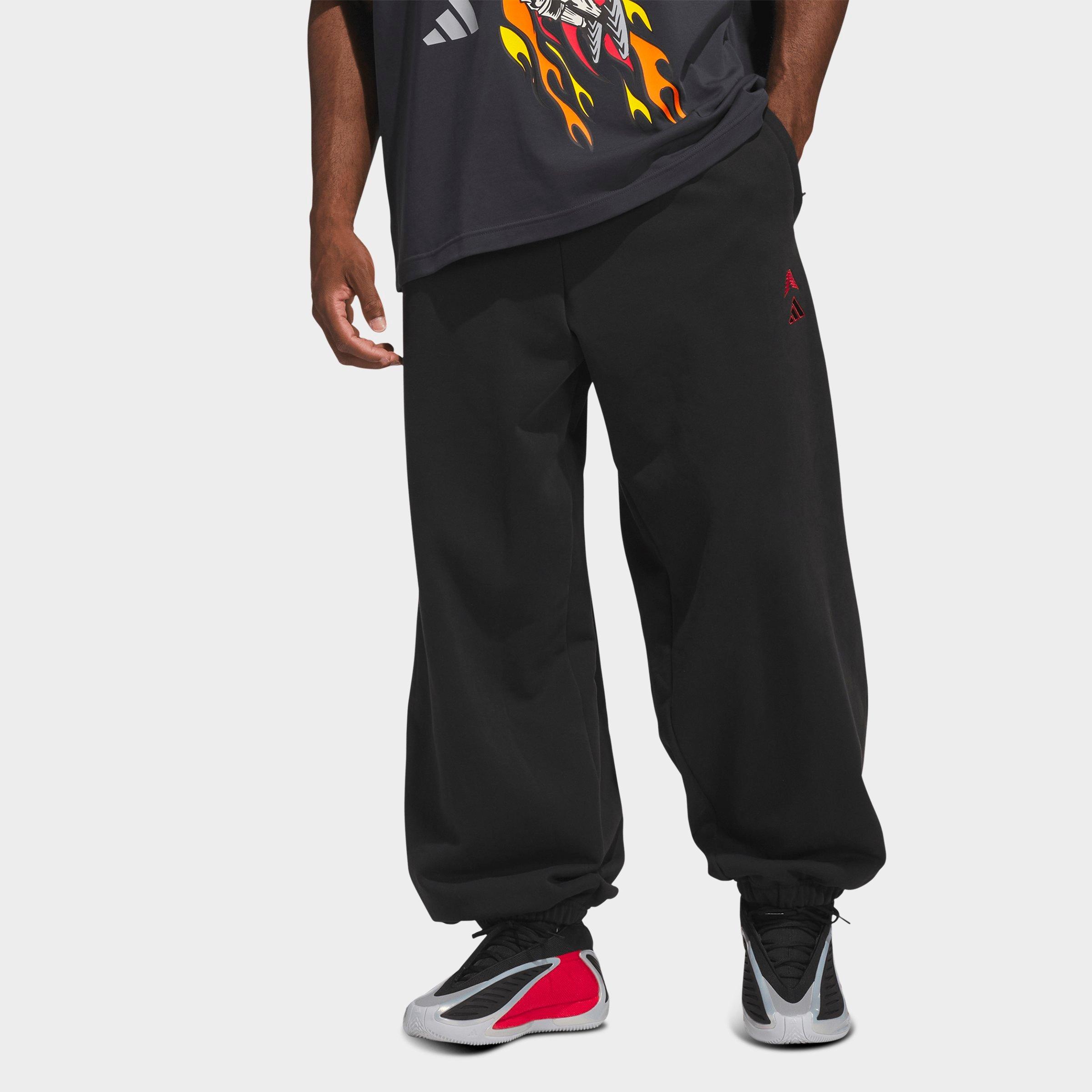 adidas Men's Anthony Edwards Foundation Fleece Jogger Pants
