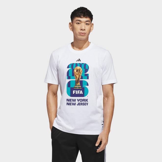 Men's adidas Soccer FIFA World Cup 26™ Host City New York New Jersey Graphic T-Shirt