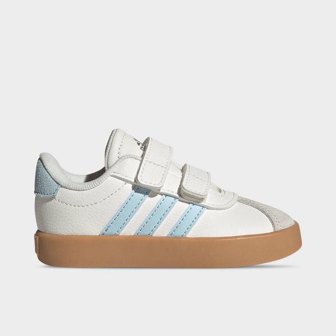 Kids' Toddler adidas VL Court 3.0 Hook-And-Loop Casual Shoes