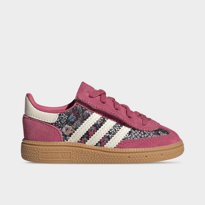 Girls' Toddler adidas Originals x Liberty London Handball Spezial Comfort Closure Stretch Lace Casual Shoes