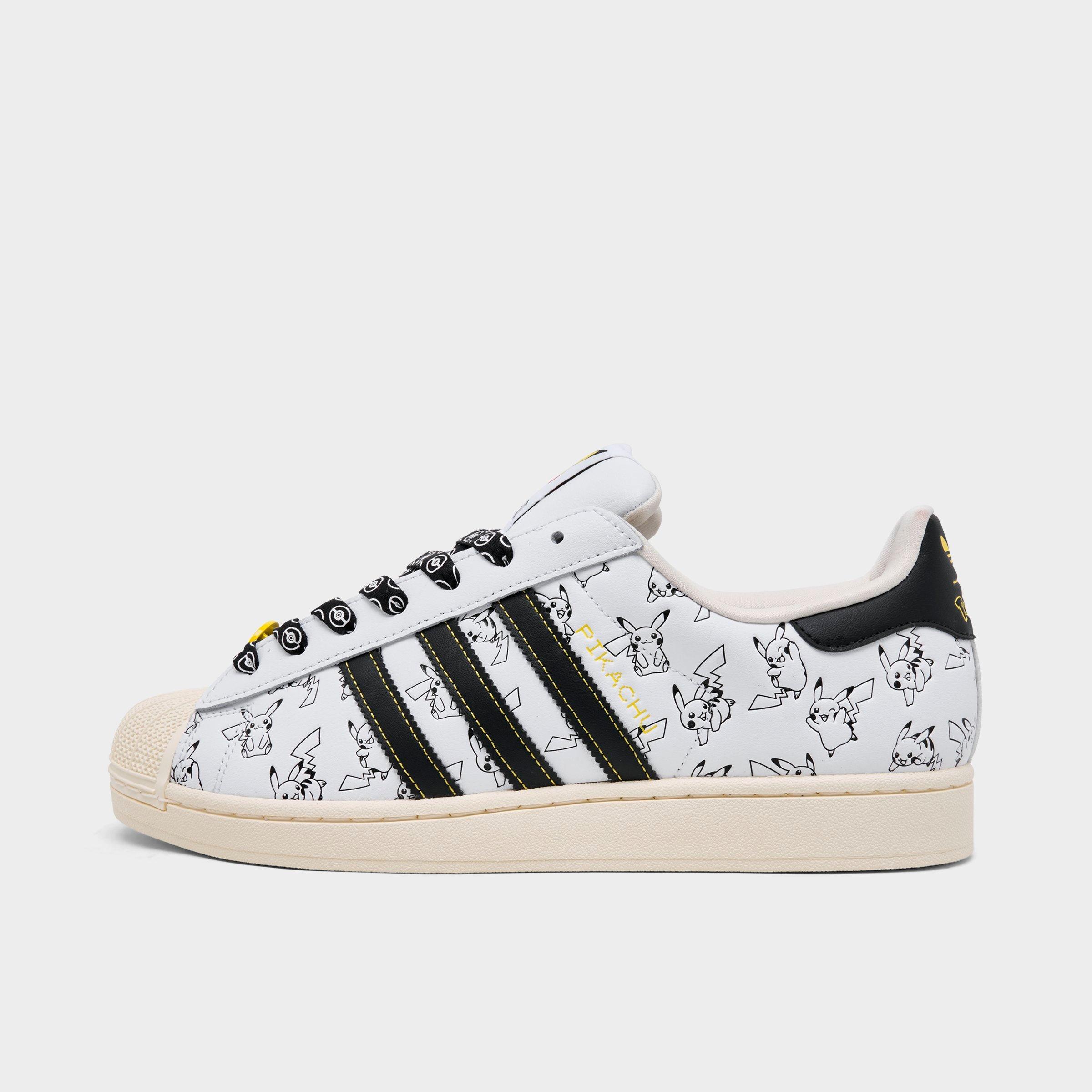 adidas Men's Originals x Pokémon Superstar II Pikachu Casual Shoes