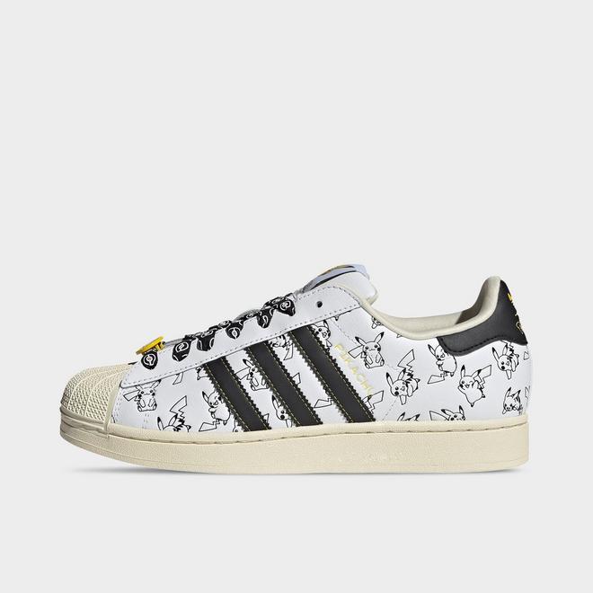 Men's adidas Originals x Pokémon Superstar II Pikachu Casual Shoes 
