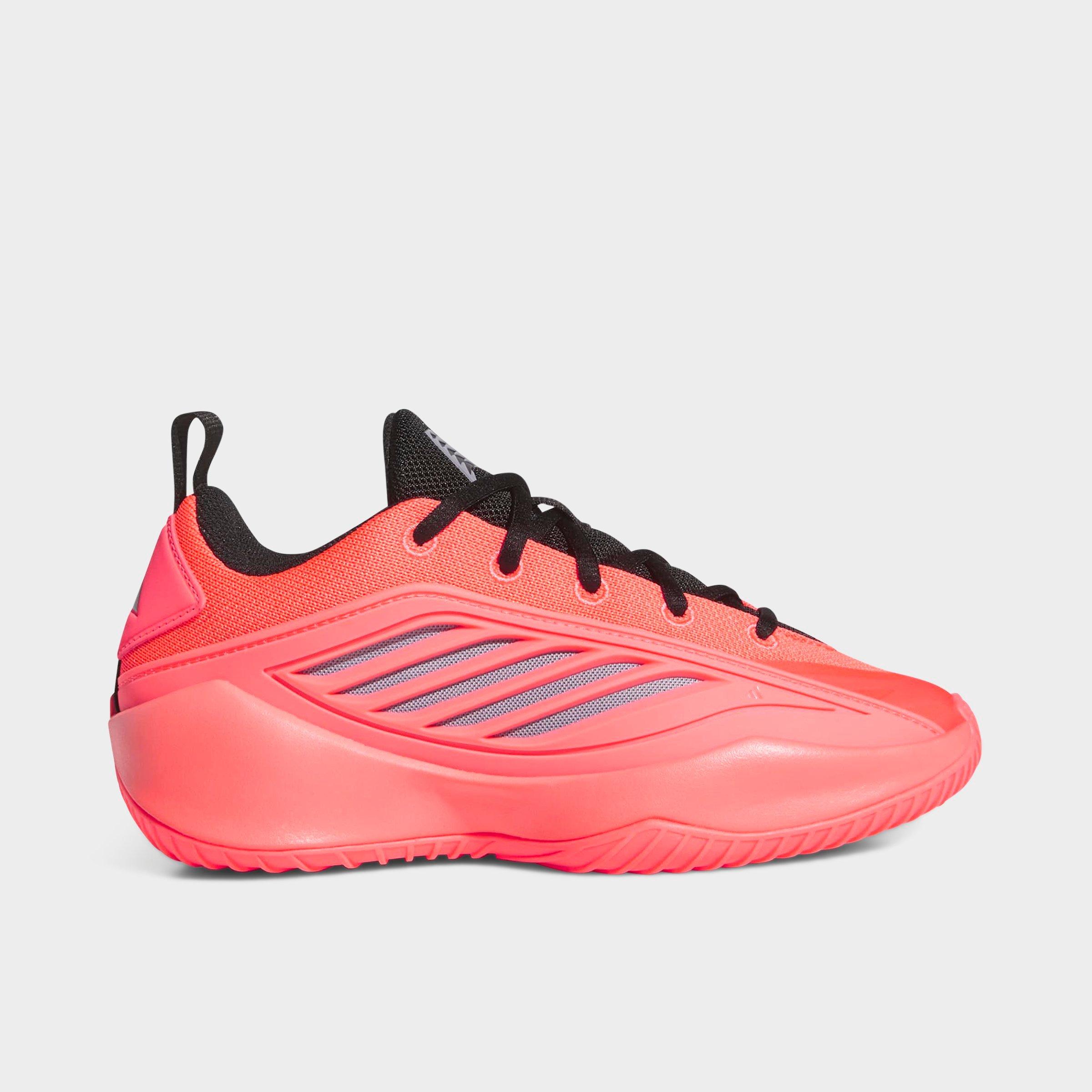 adidas Big Kids Believe That 1 Basketball Shoes in Solar Turbo/Core Black/Slate Size: 6.5