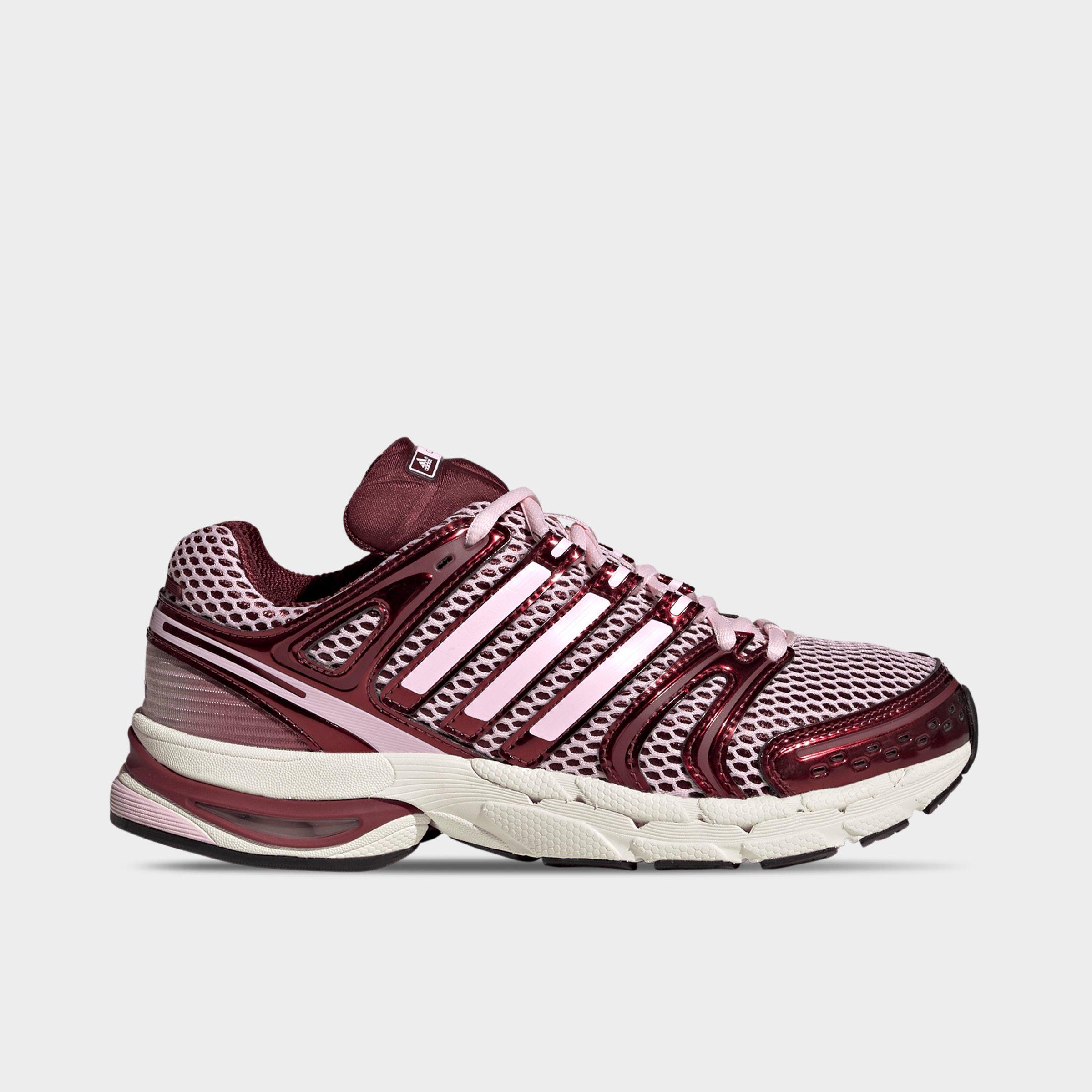 adidas Women's Adistar Control 5 Casual Shoes in Clear Pink/Shadow Red/Shadow Red Size: 5.0