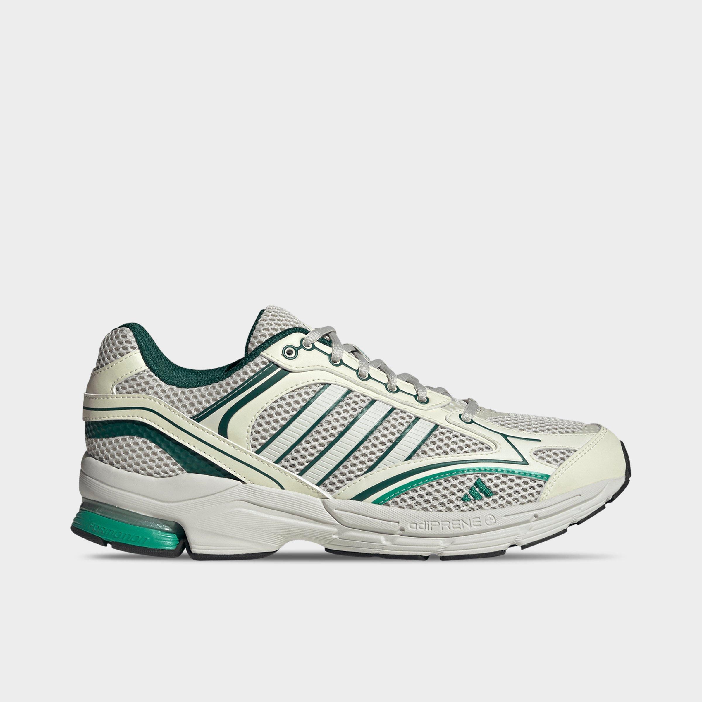 adidas Men's Spiritain 2000 Casual Shoes in Alumina/Ice Gold Metallic/Court Green Size: 8.5