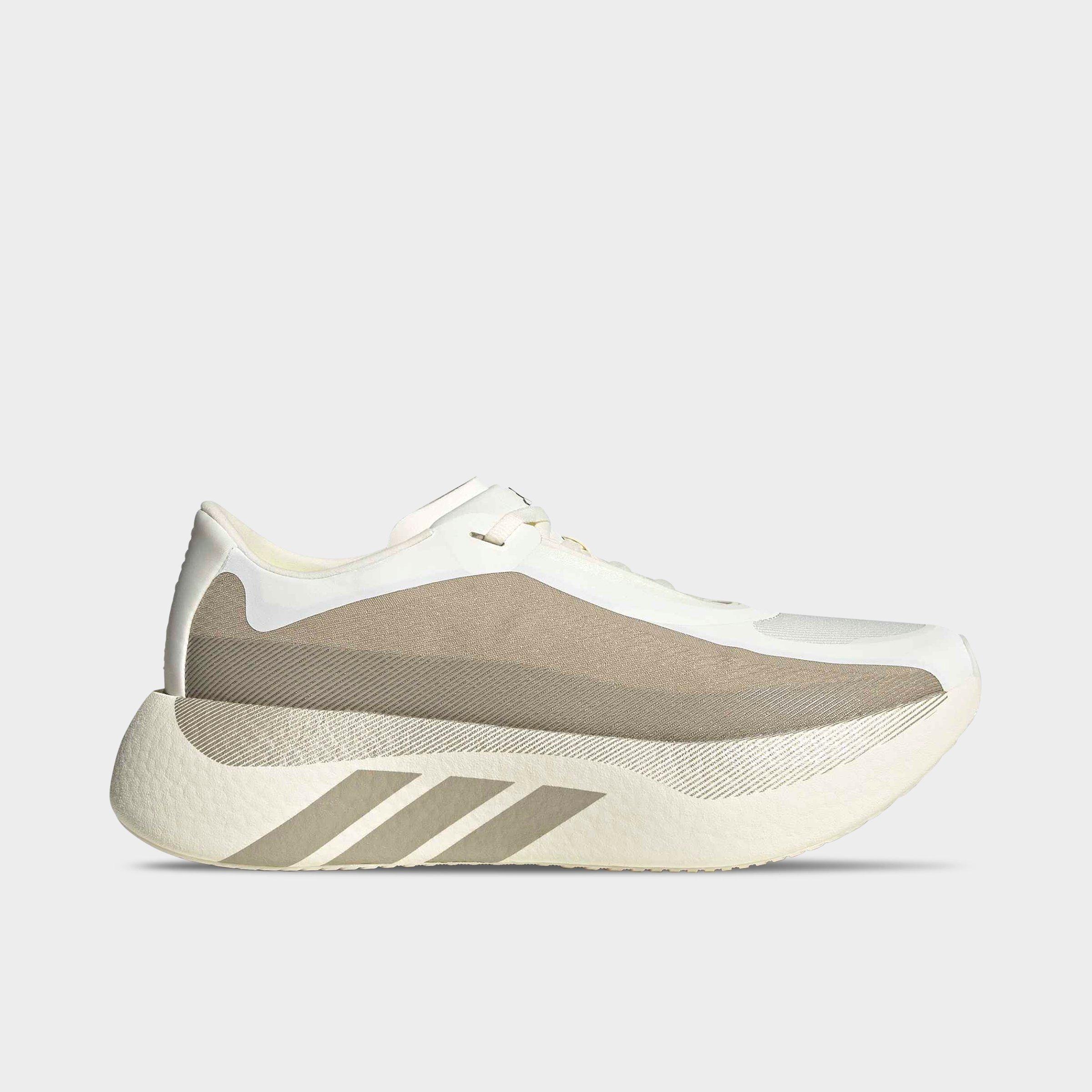 adidas Men's Hyperboost Edge Running Shoes in Off White/Wonder Cargo/Wonder Cargo Size: 9.5