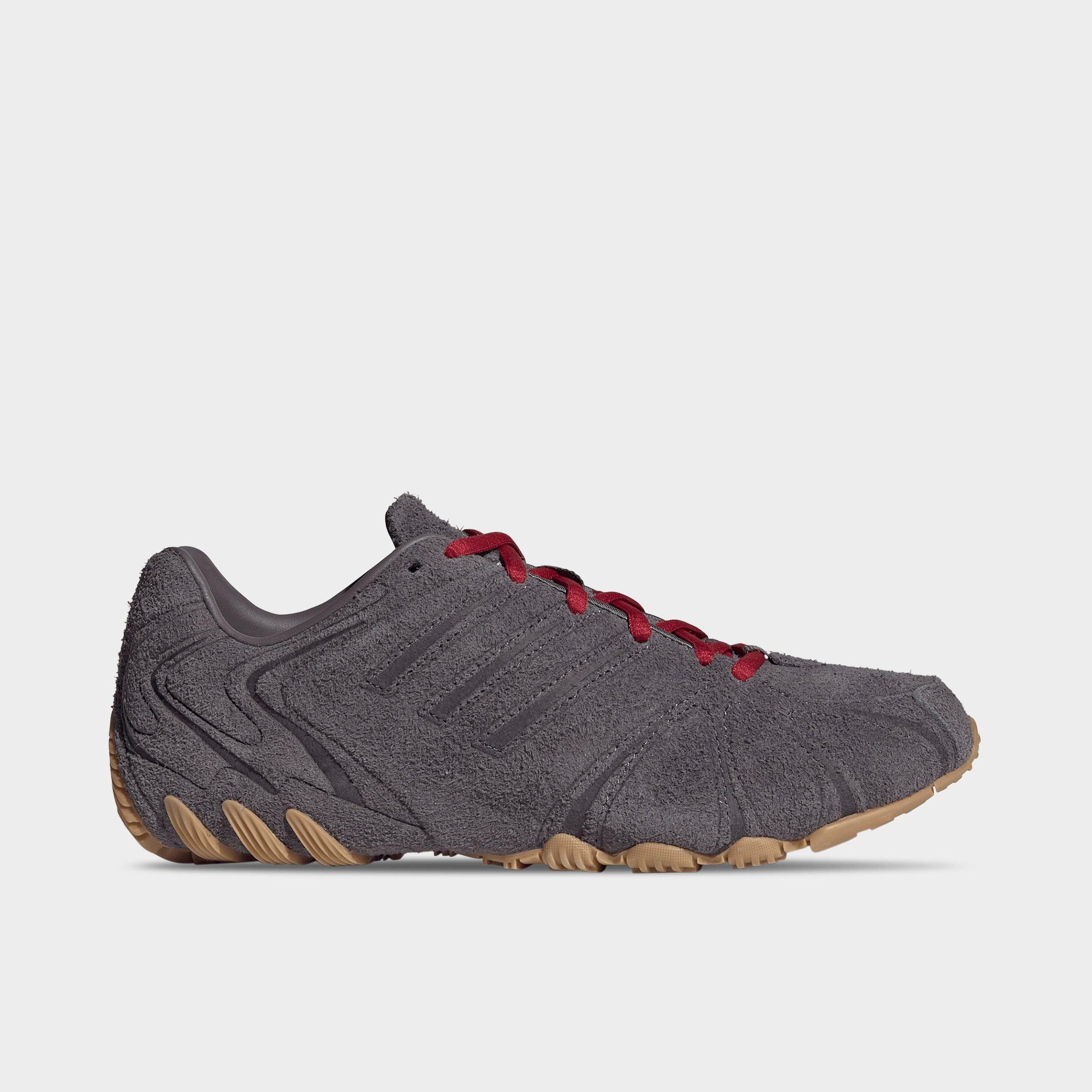 adidas Women's Originals Ghost Sprint Casual Shoes in Grey Strata/Grey Strata/Team Victory Red Size: 10.5