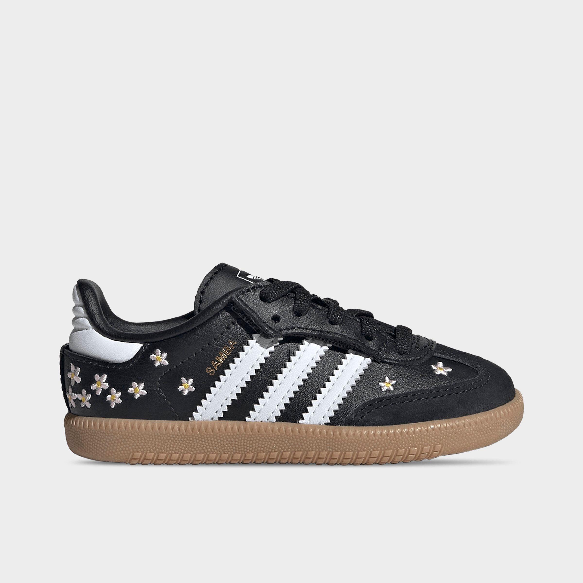 adidas Kids Toddler Originals Samba OG Comfort Closure Stretch Lace Casual Shoes