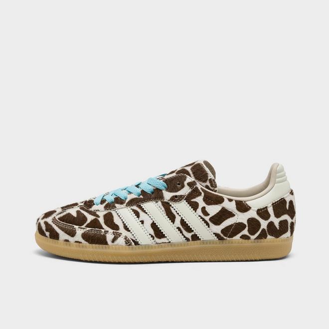 Women's adidas Originals Samba OG Giraffe Print Casual Shoes 
