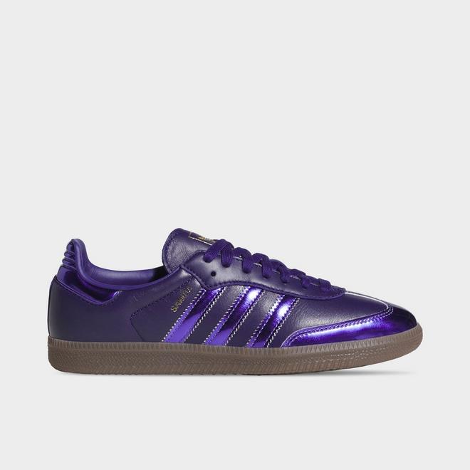 Women's adidas Originals Samba Long Tongue Metallic Casual Shoes