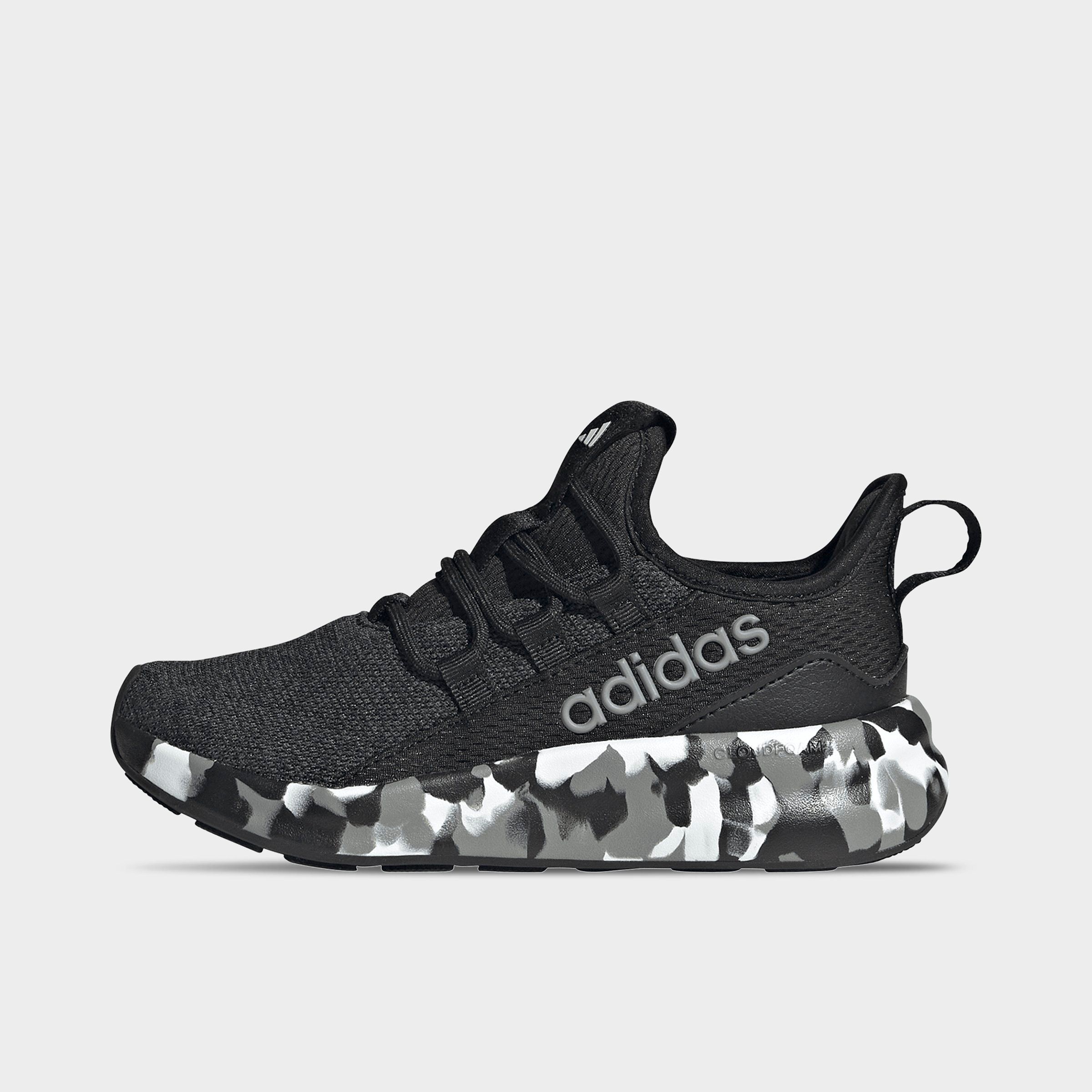 adidas Little Kids and Big Kids Lite Racer Adapt 8.0 Stretch Lace Casual Shoes