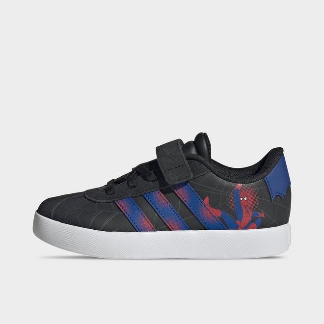 Little Kids' adidas x Marvel Spider-Man VL Court 3.0 Lace & Hook Shoes