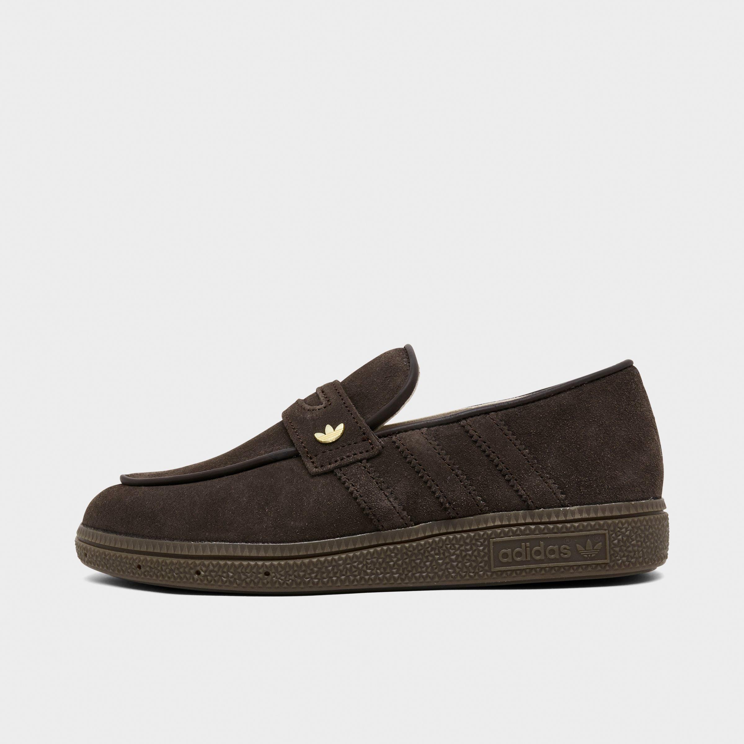adidas Women's Originals Handball Spezial Loafer Casual Shoes in Aurora Coffee/Aurora Coffee/Gum Size: 8.0