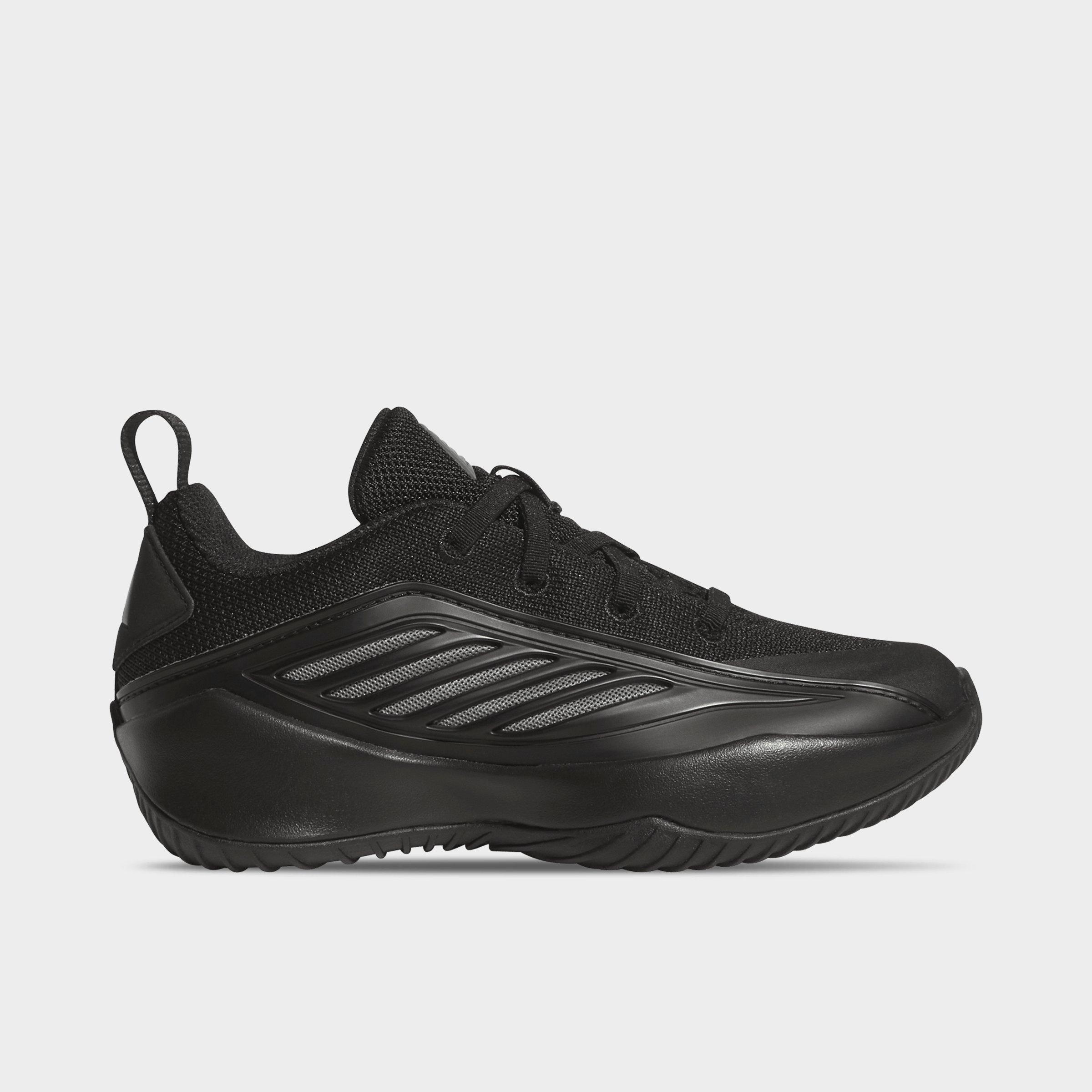 adidas Little Kids Believe That 1 Basketball Shoes in Core Black/Iron Metallic/Core Black Size: 13.0