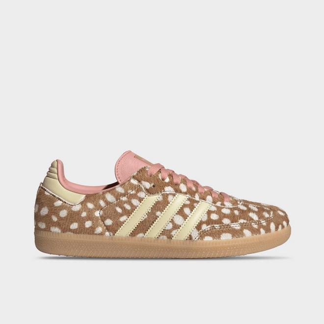 Women's adidas Originals Samba OG Deer Print Casual Shoes