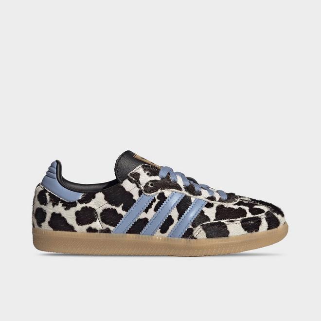 Women's adidas Originals Samba OG Cow Print Casual Shoes 