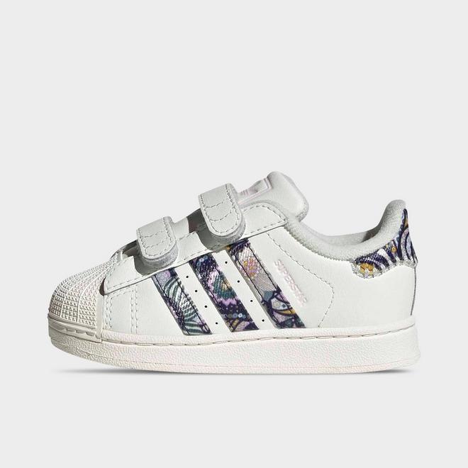 Girls' Toddler adidas Originals x Liberty London Superstar II Comfort Closure Casual Shoes