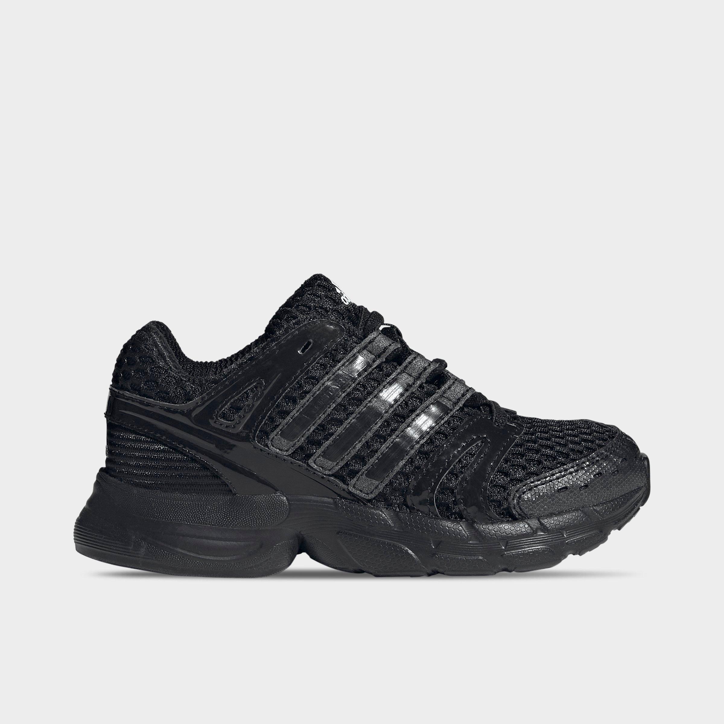 adidas Little Kids Adistar Control 5 Stretch Lace Casual Shoes in Core Black/Carbon/Grey Five Size: 13.5