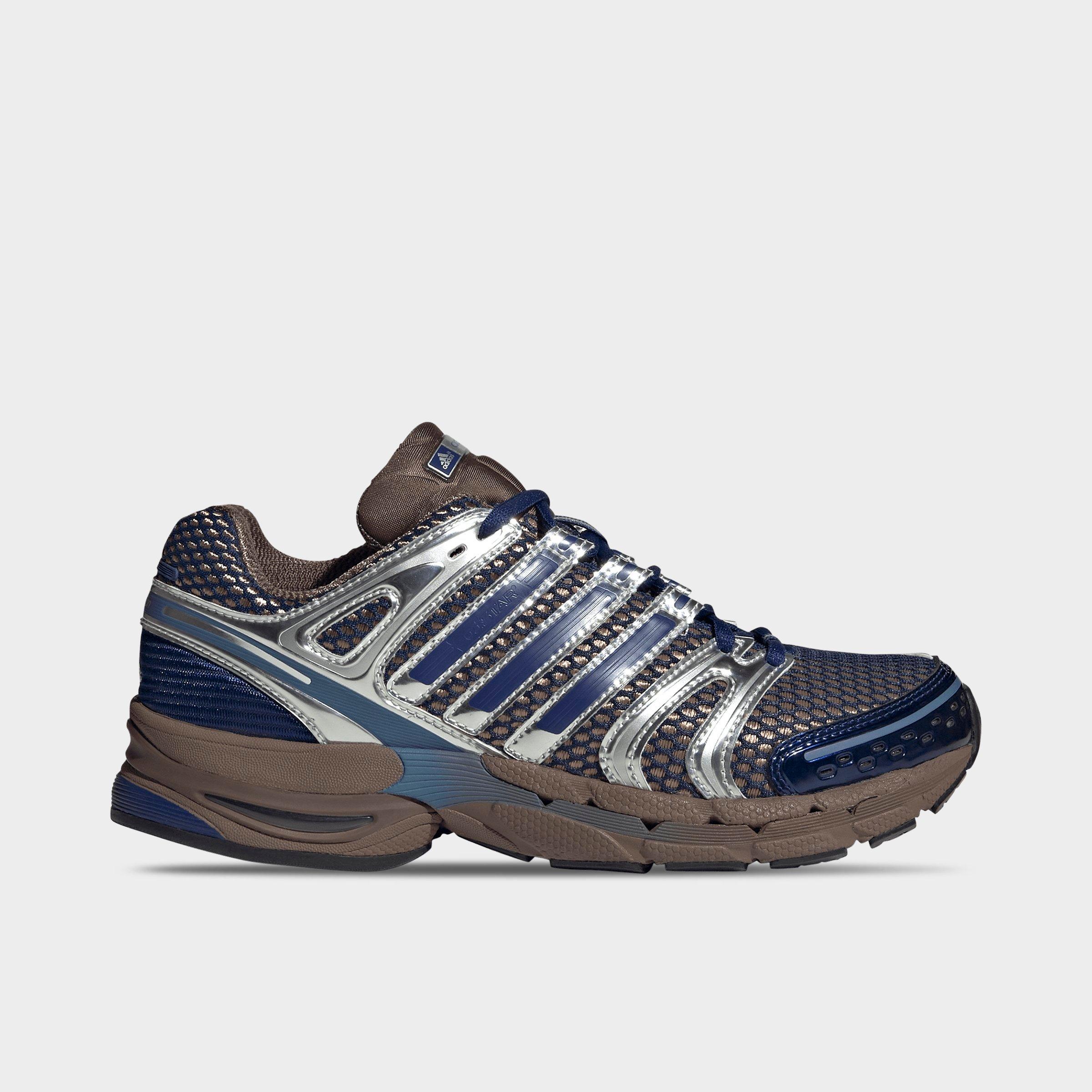adidas Women's Adistar Control 5 Casual Shoes in Earth Strata/Victory Blue/Silver Metallic Size: 5.5