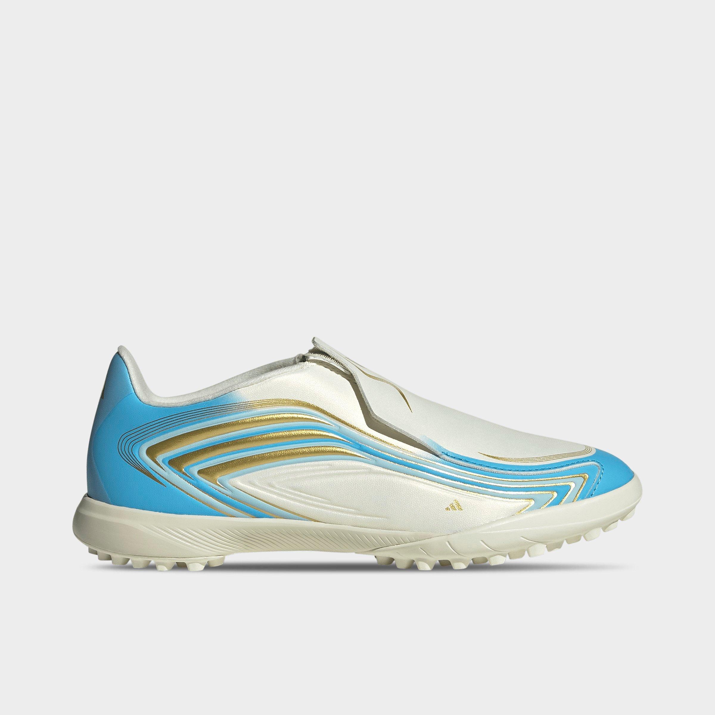 adidas Big Kids F50 Messi League Laceless Turf Soccer Cleats