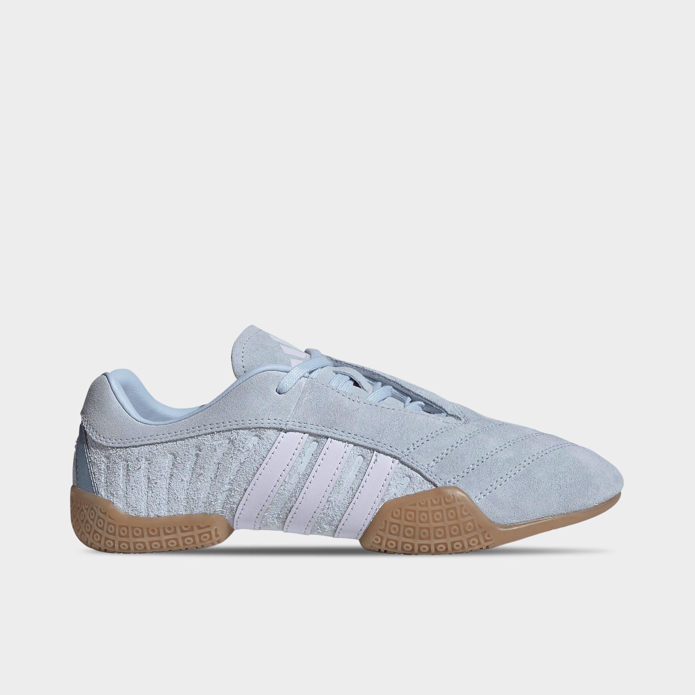 adidas Women's Originals Taekwondo Mei Elite Casual Shoes in Crystal Sky/Frozen Purple/Gum Size: 10.0