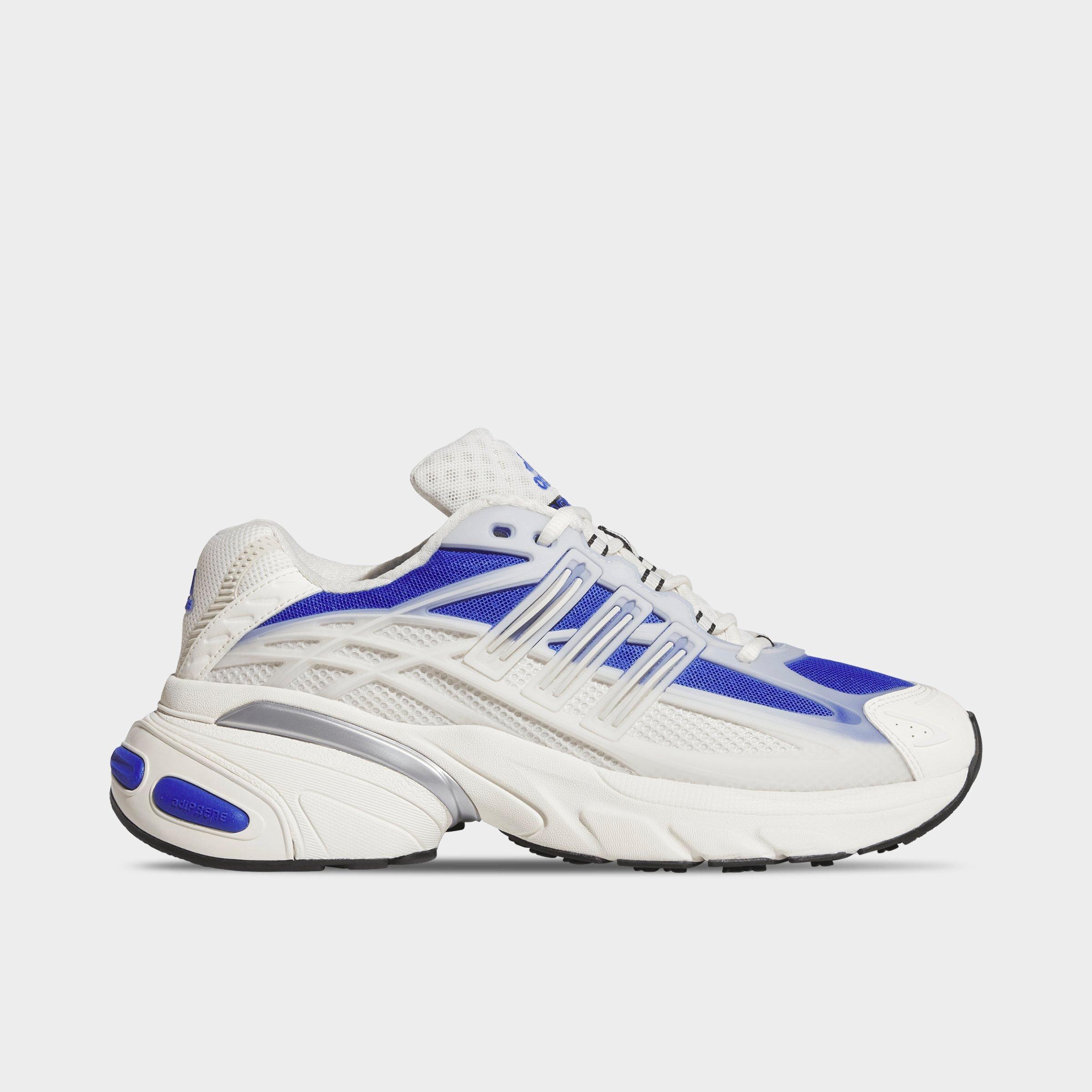 adidas Men's Adistar XLG 2.0 Casual Shoes in Off White/Blue/Core Black Size: 14.0
