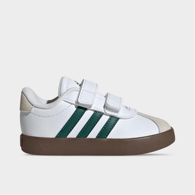 Kids' Toddler adidas VL Court 3.0 Hook-And-Loop Casual Shoes
